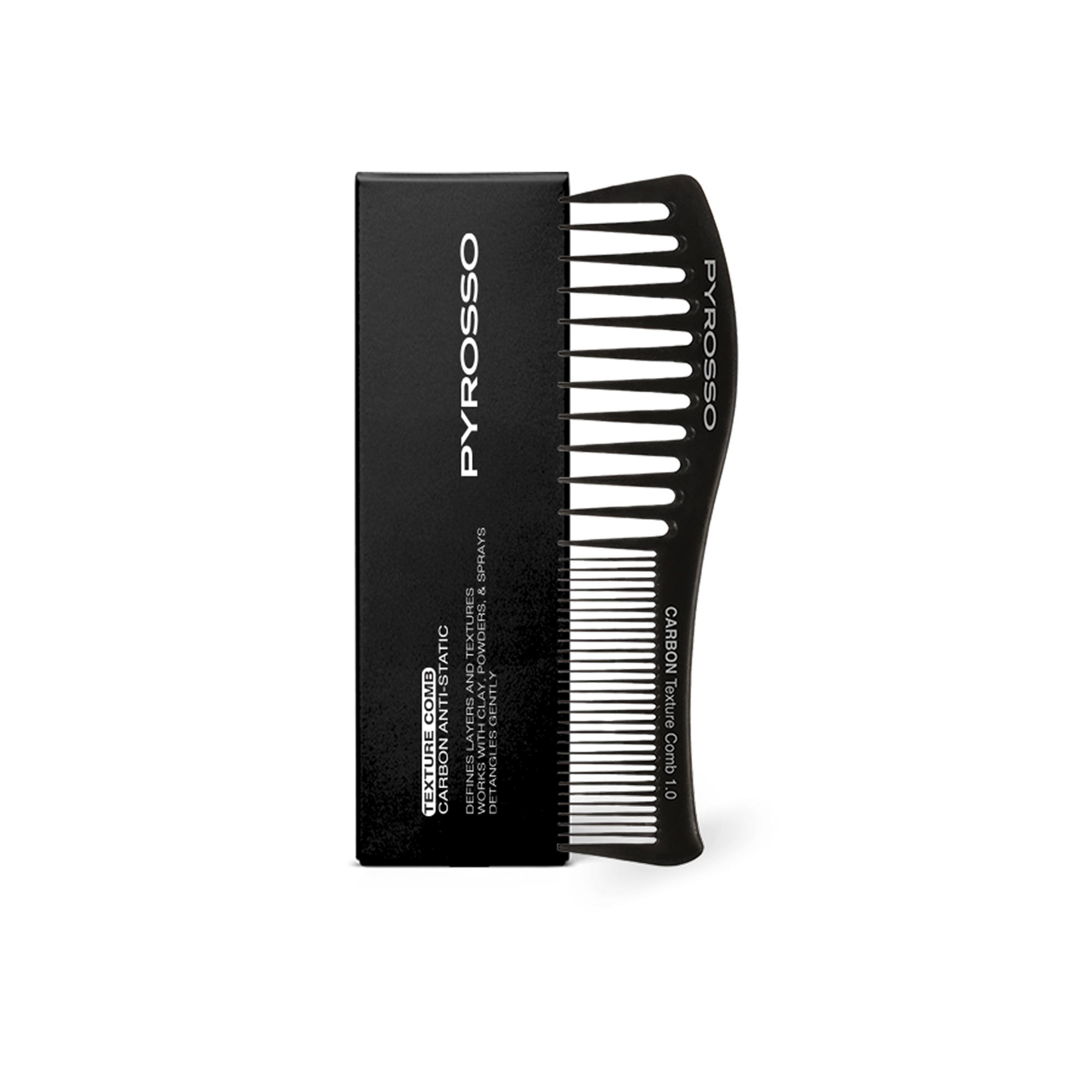 Pyrosso texture comb