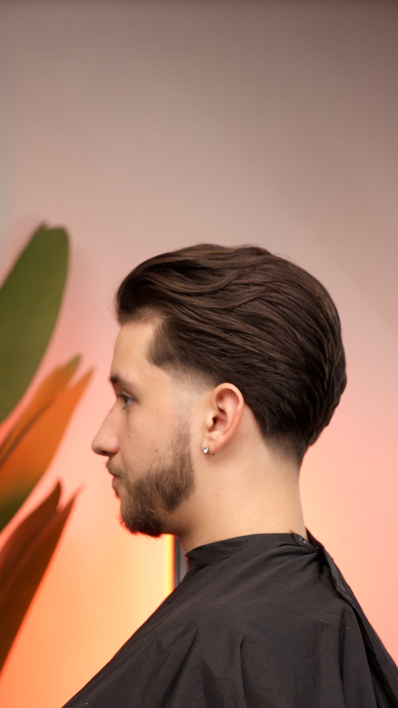 how to style longer hair